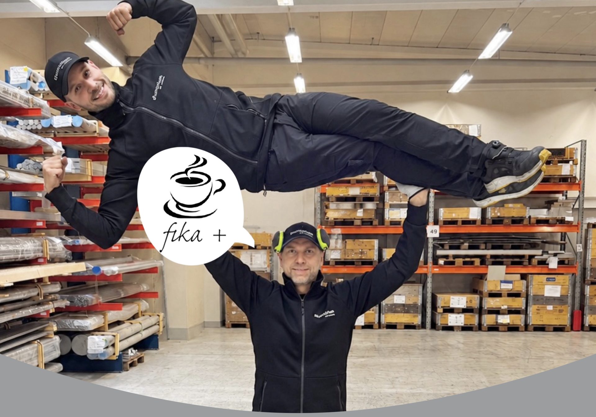 Vi utvecklas personligen, vi utvecklar varandra och vi utvecklar aluminium et cetera